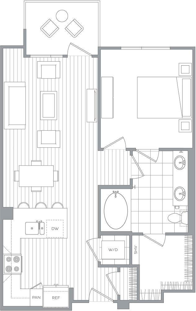 A1D floor plan