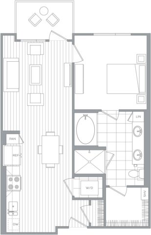 A1F floor plan