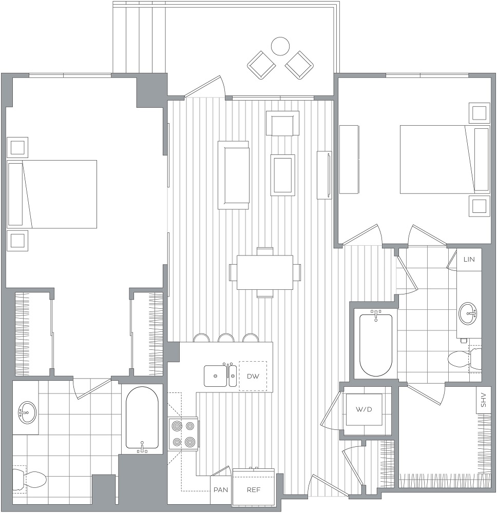 B2A Premium floor plan