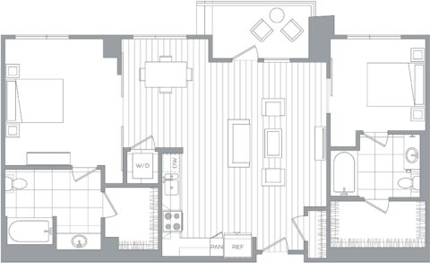 B2D Premium floor plan